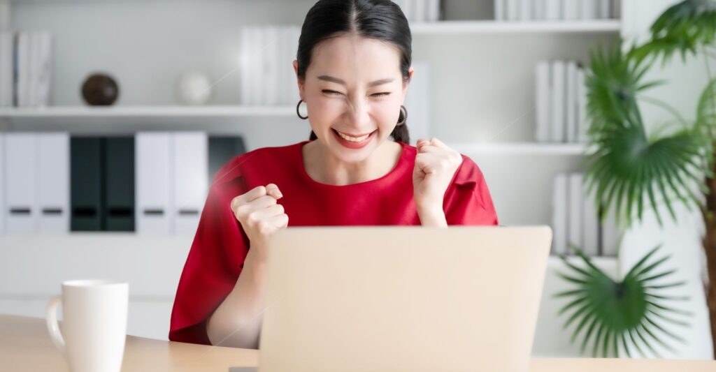 ブログ講座を受講する経営者