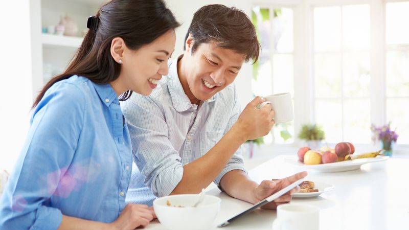 仲の良い夫婦