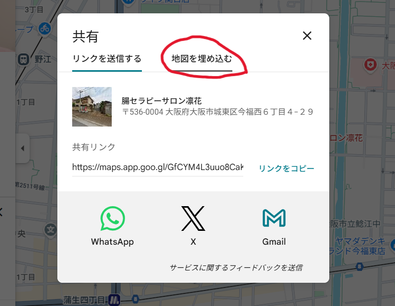 グーグルマップ